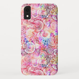 Colourful Floral Mandala Pattern Case-Mate iPhone Case