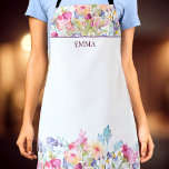 Colourful Floral Name Gift – Birthday for Sister Apron<br><div class="desc">Colourful Floral Name Gift – Birthday for Sister Apron.
Delight your sister with this charming floral design,  personalised with her name. A perfect birthday gift combining style and function. Enjoy!</div>