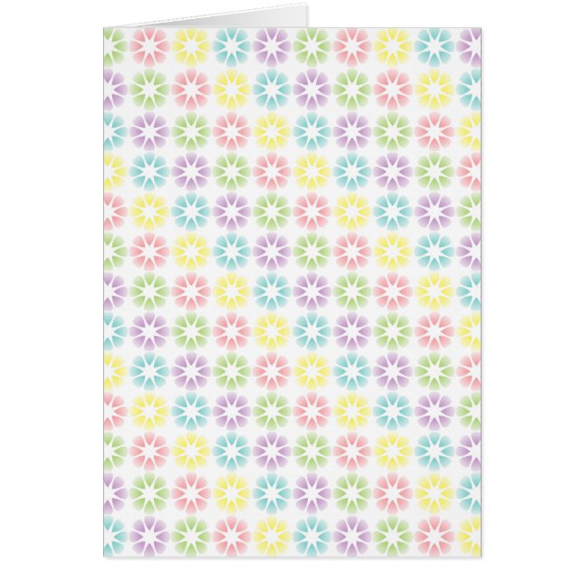 Colourful floral pattern (Front)