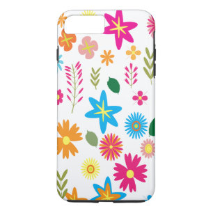 Colourful Floral Pattern Case-Mate iPhone Case
