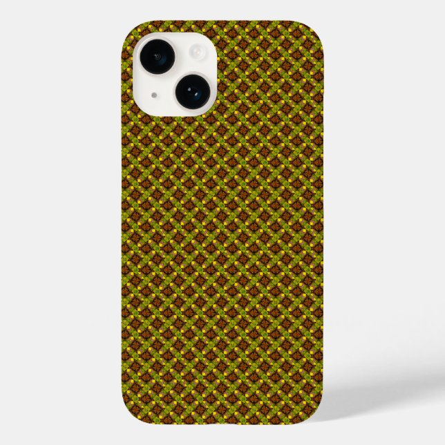 Colourful floral pattern Case-Mate iPhone case (Back)