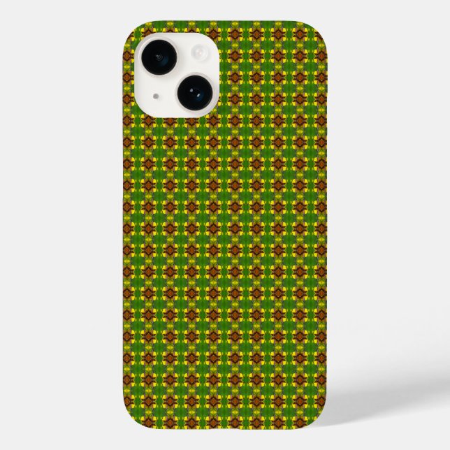 Colourful floral pattern Case-Mate iPhone case (Back)