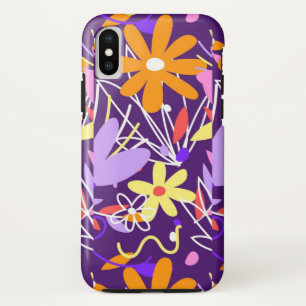 Colourful Floral Pattern Case-Mate iPhone Case