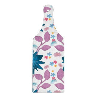 Colourful floral pattern  cutting board