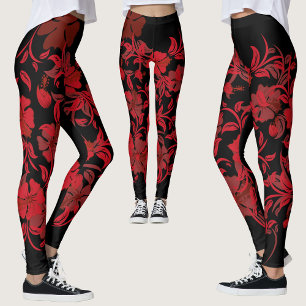 Colourful Floral Pattern              Leggings