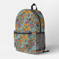Colourful floral pattern