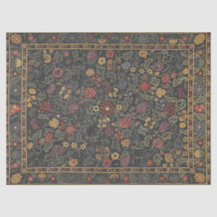Colourful Floral Rug Pattern Tissue Paper
