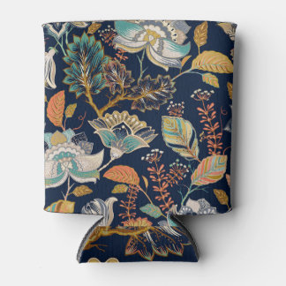 Colourful Floral: Seamless Background Can Cooler