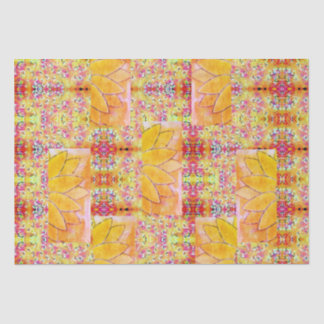Colourful Floral  Tissue Paper