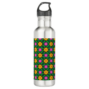 Colourful Floral Yellow Flowers Pattern-45567 710 Ml Water Bottle