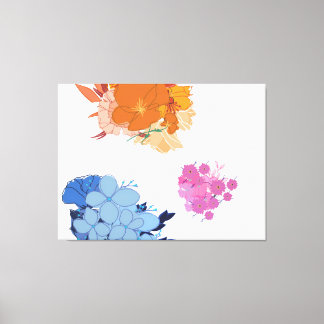 Colourful Flower  Canvas Print