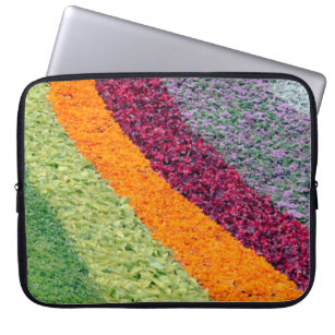 Colourful Flower Design Laptop Sleeve