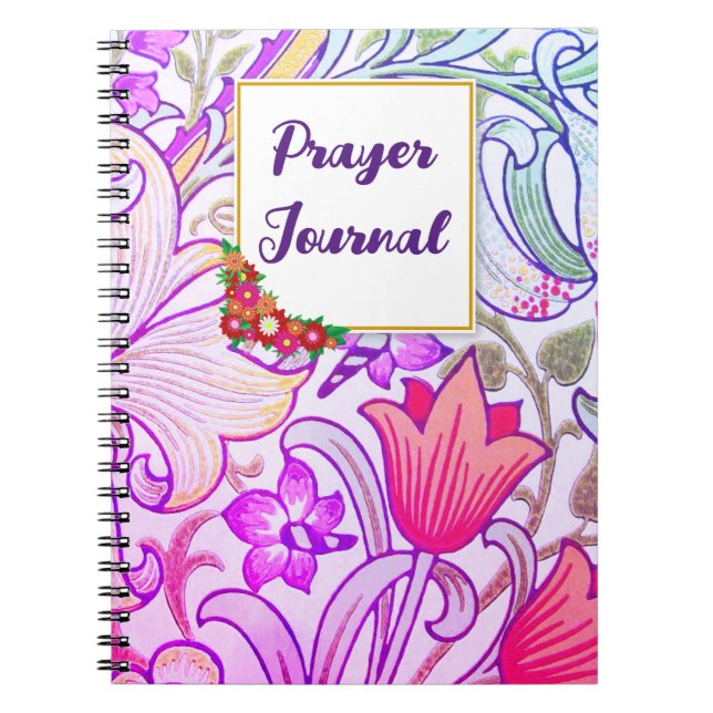 Colourful Flower Garden Prayer Journal (Front)