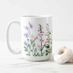Colourful Flower Gift Idea 🌸 coffee mug 15oz