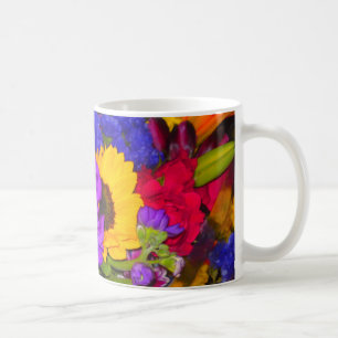 Colourful Flower Mix Mug