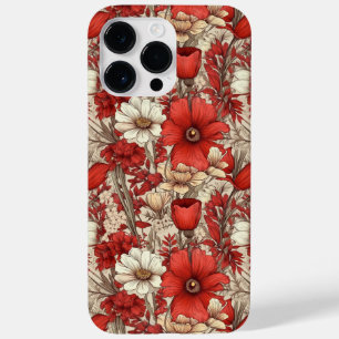 Colourful Flower Pattern Case-Mate iPhone 14 Pro Max Case