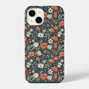 Colourful Flower Pattern iPhone 14 Case