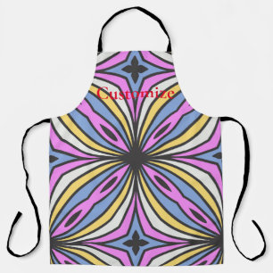Colourful Flower Petals Thunder_Cove Apron