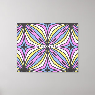 Colourful Flower Petals Thunder_Cove Canvas Print