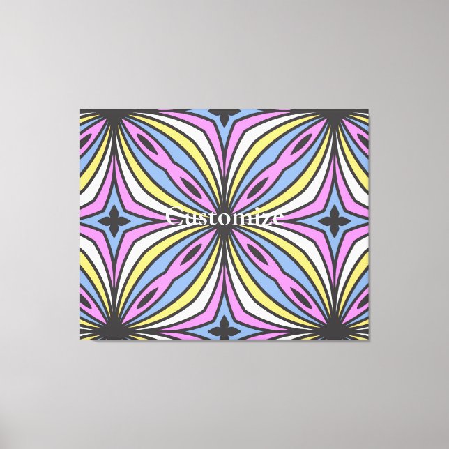 Colourful Flower Petals  Thunder_Cove Canvas Print (Front)