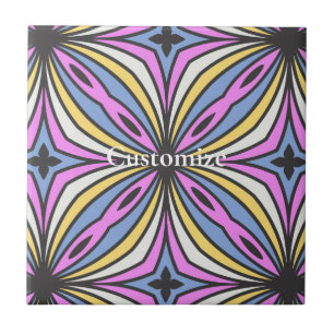 Colourful Flower Petals  Thunder_Cove Tile