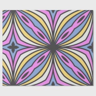 Colourful Flower Petals Thunder_Cove Wrapping Paper