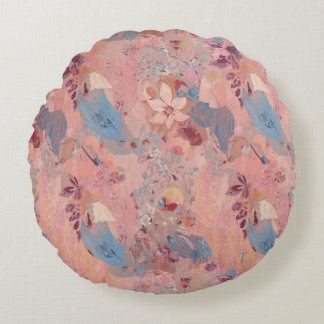 Colourful Flower Shape Throw Pillow Case