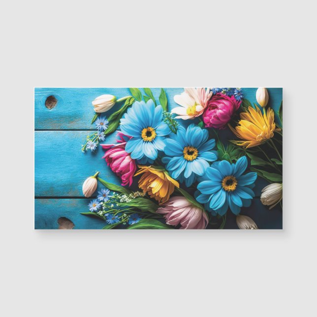 Colourful Flowers (Front)