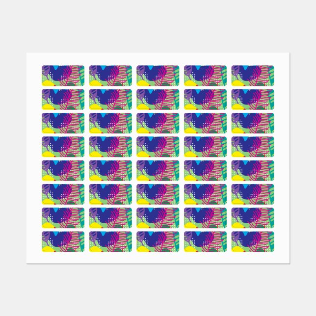 Colourful flowers background (Sheet)