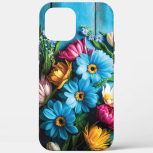 Colourful Flowers iPhone 12 Pro Max Case