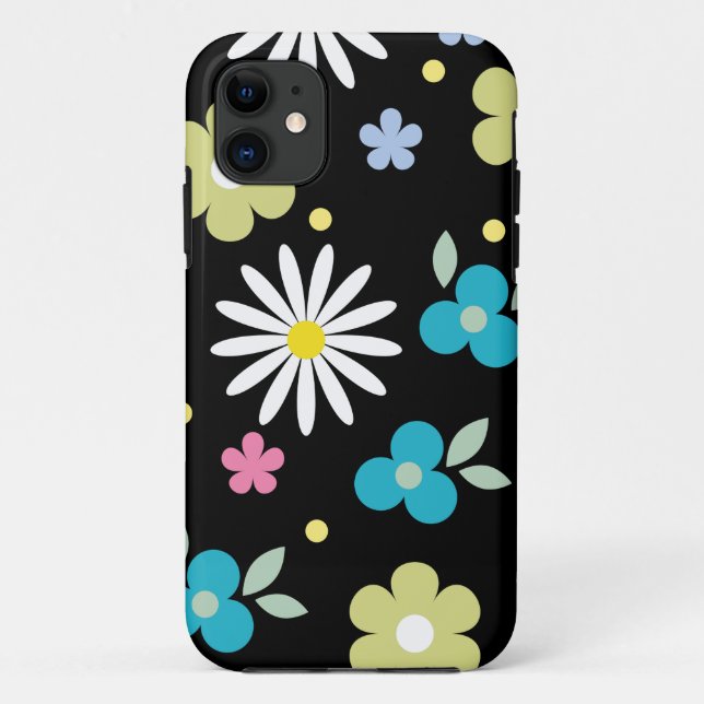 Colourful Flowers   Case-Mate iPhone Case (Back)