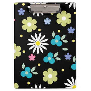 Colourful Flowers Clipboard