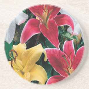 Colourful Flowers Coaster