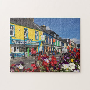 Colourful Flowers Dingle, Ireland Puzzle