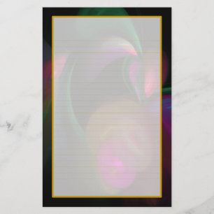 Colourful Flowers Fine Lined Stationery