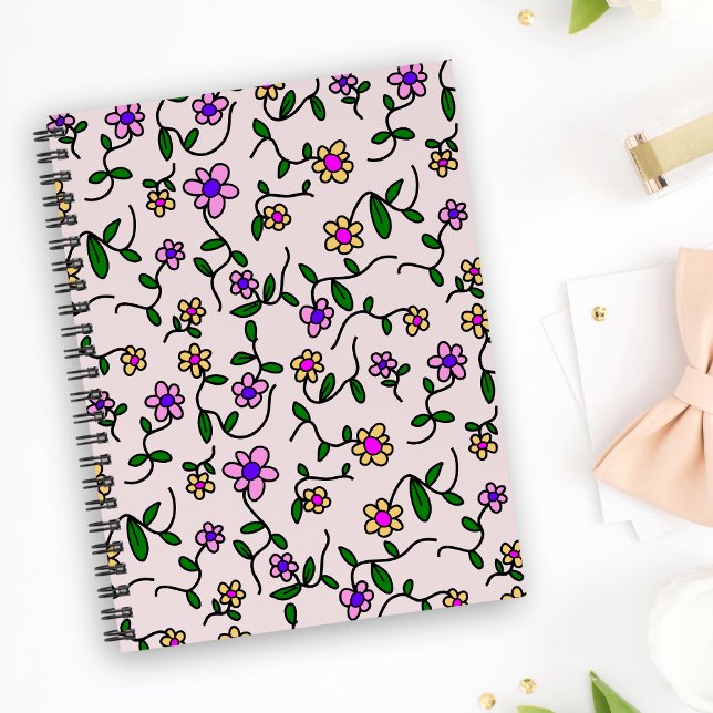 Colourful Flowers, Floral Pattern, Greenery, Boho Planner (Creator Uploaded)