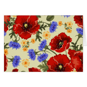 Colourful Flowers, Floral, Pattern Of Flowers