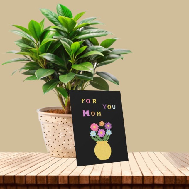 Colourful flowers holiday card (Creator Uploaded)