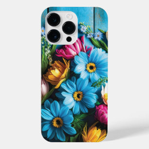 Colourful Flowers iPhone 14 Pro Max Case