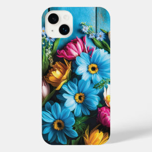 Colourful Flowers iPhone 14 Plus Case