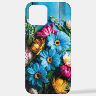 Colourful Flowers iPhone 12 Pro Max Case