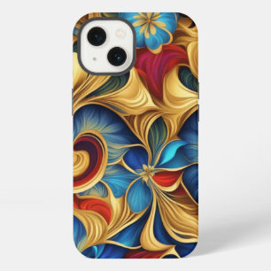 Colourful Flowers Multicolored iPhone 13 Case