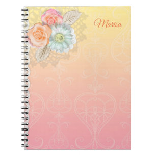 Colourful Flowers Notebook