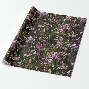 Colourful flowers Orchids in blossom Wrapping Paper