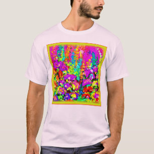 Colourful Flowers Painting. Buy Now T-Shirt