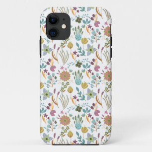 Colourful Flowers Pattern Case-Mate iPhone Case
