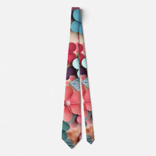 Colourful Flowers Tie