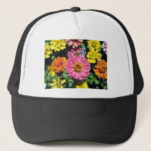 Colourful Flowers Trucker Hat