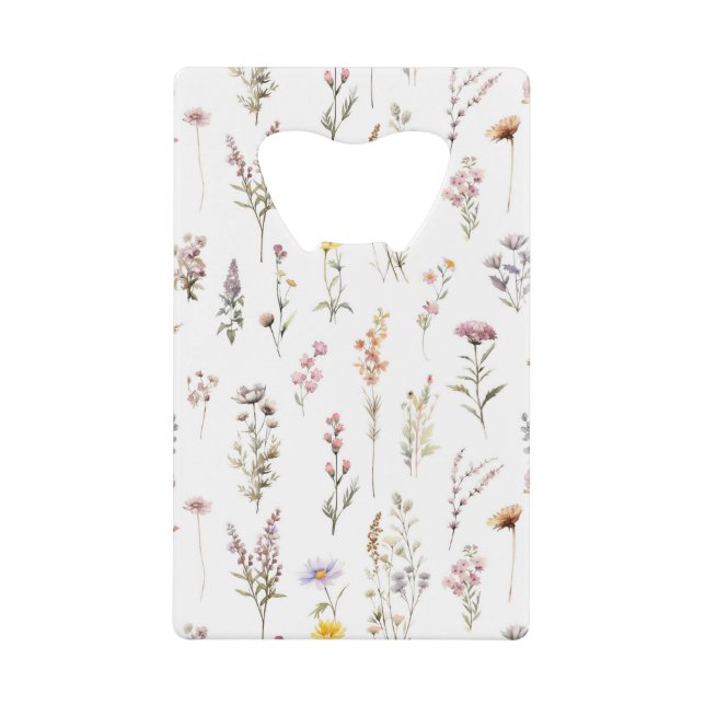 Colourful Flowers, Wildflowers, Garden Flowers (Front)