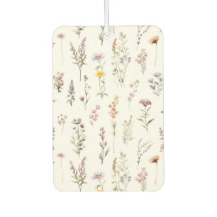 Colourful Flowers, Wildflowers, Garden Flowers Car Air Freshener